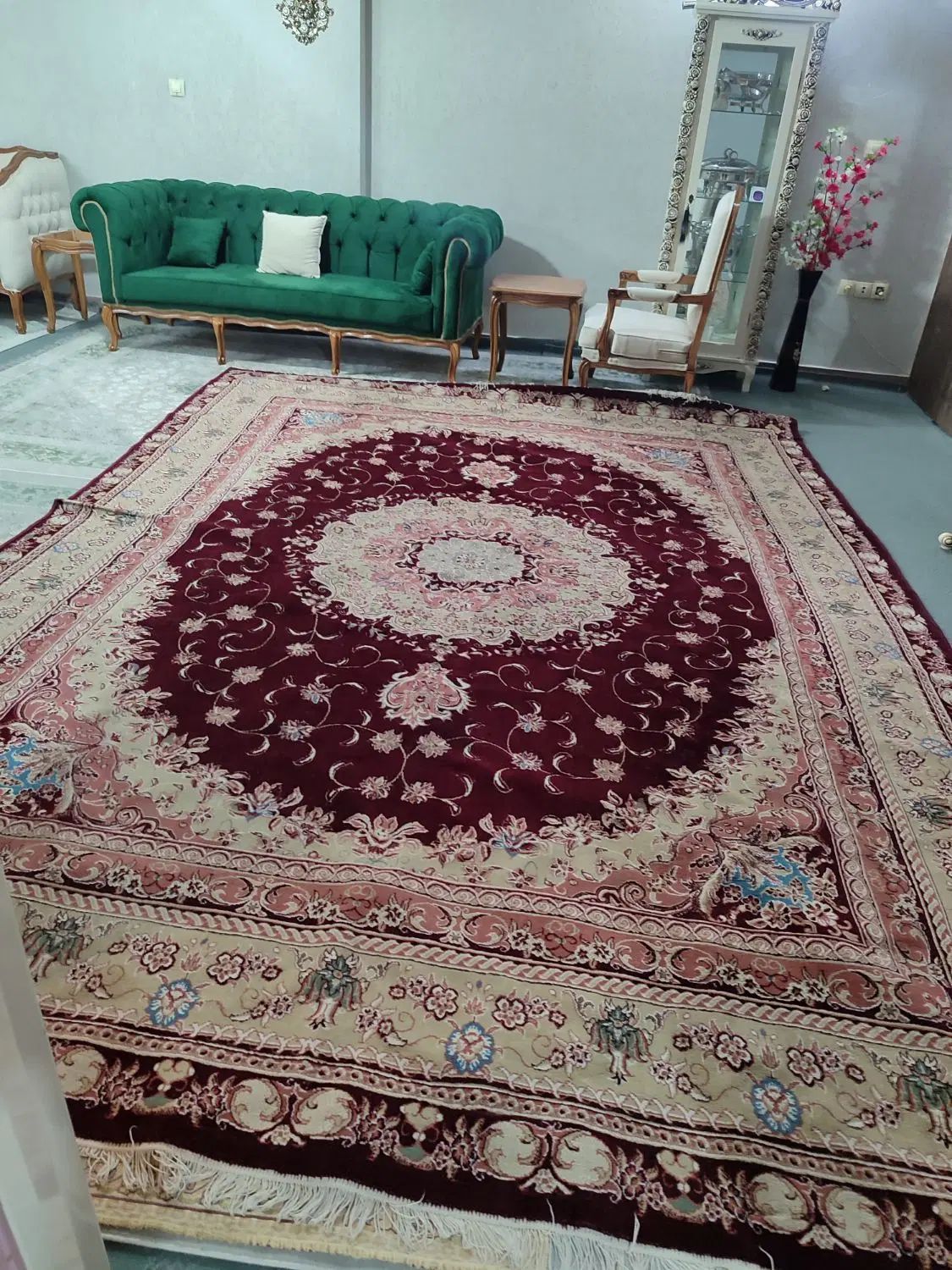 2عدد فرش 700شانه 4سال کار کرده بدون سوختگی و کچلی|فرش|تهران, جوادیه|دیوار