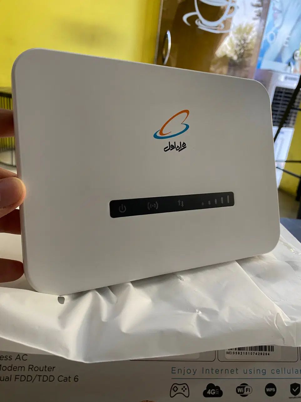 مدم همراه اول 4.5G|مودم و تجهیزات شبکه|تهران, هروی|دیوار