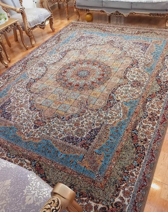 فرش ۹متری ۷۰۰ شانه کاشان|فرش|رشت, پل تالشان|دیوار