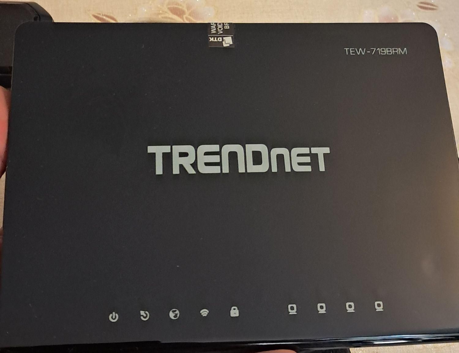 مودم ADSL2+ برند TRENDnet مدل TEW-719BRM|مودم و تجهیزات شبکه|تهران, امیرآباد|دیوار