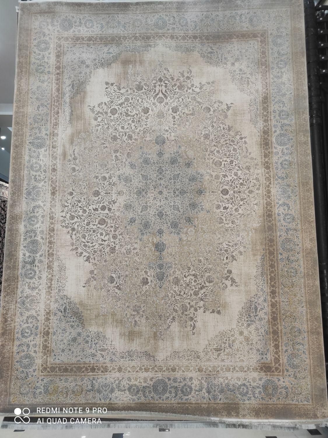 فرش کرم قهوه ای دیزاین ۱۲۰۰|فرش|تهران, نعمتآباد|دیوار