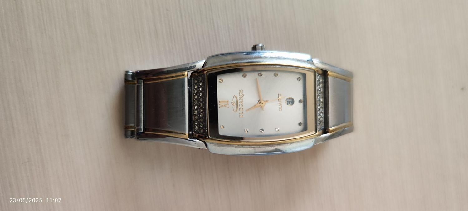 ساعت  مردانه  اصل کوارتز سوئیس Elegance Quartz|ساعت|مریوان, |دیوار