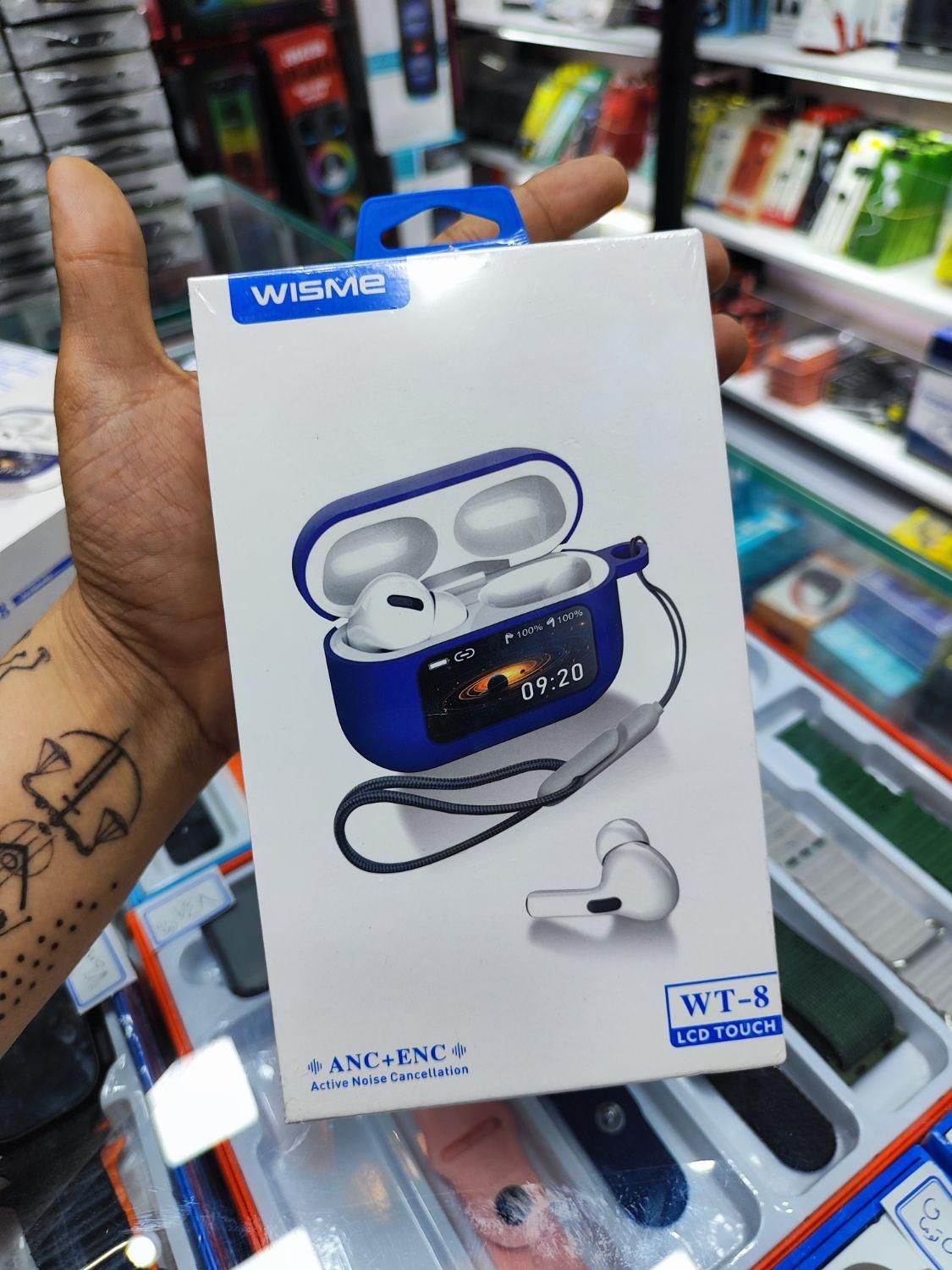 ایرپاد wt-8 صفحه نمایش دار ancفعال حرفه ای|پخش‌کننده همراه|مشهد, طلاب|دیوار