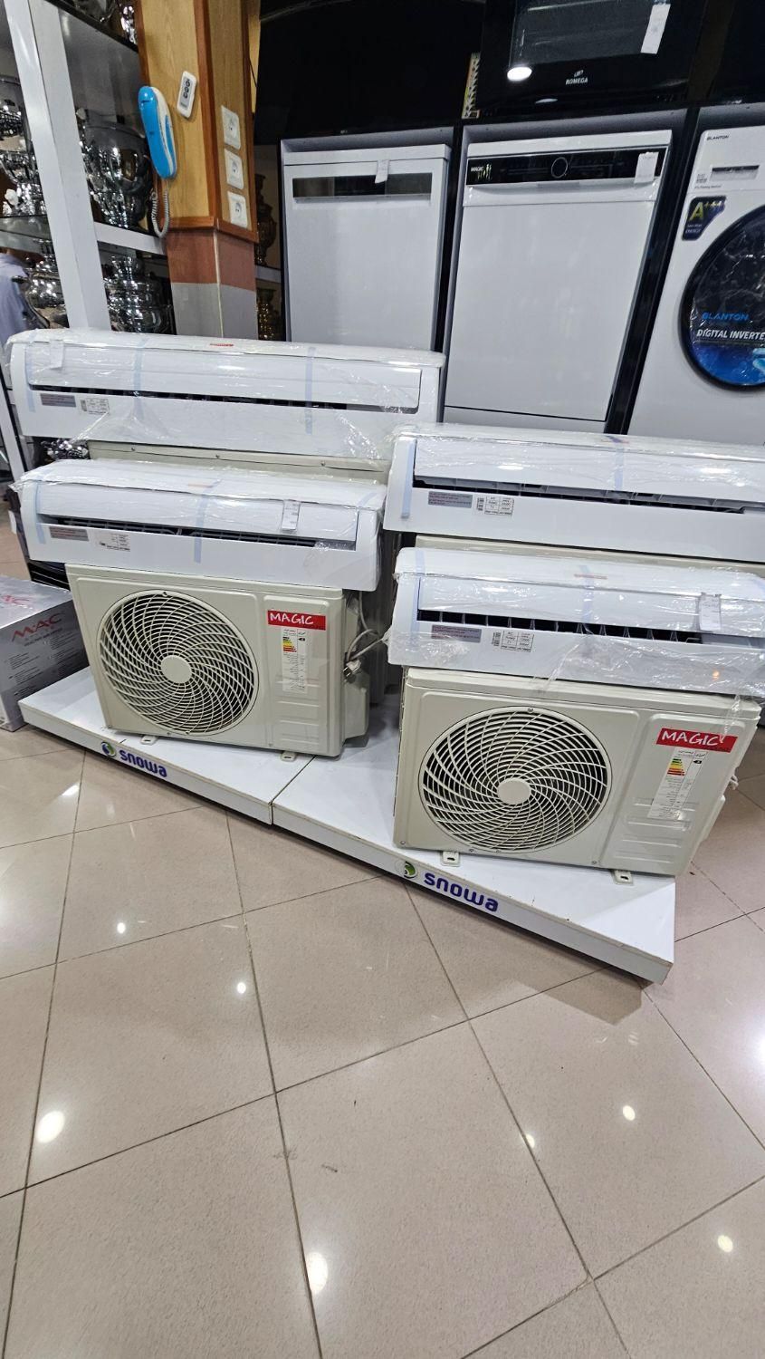 کولر گازی سرد و گرم مجیک 12،18،24،30هزار اقساط|کولر گازی و فن‌کوئل|اراک, |دیوار