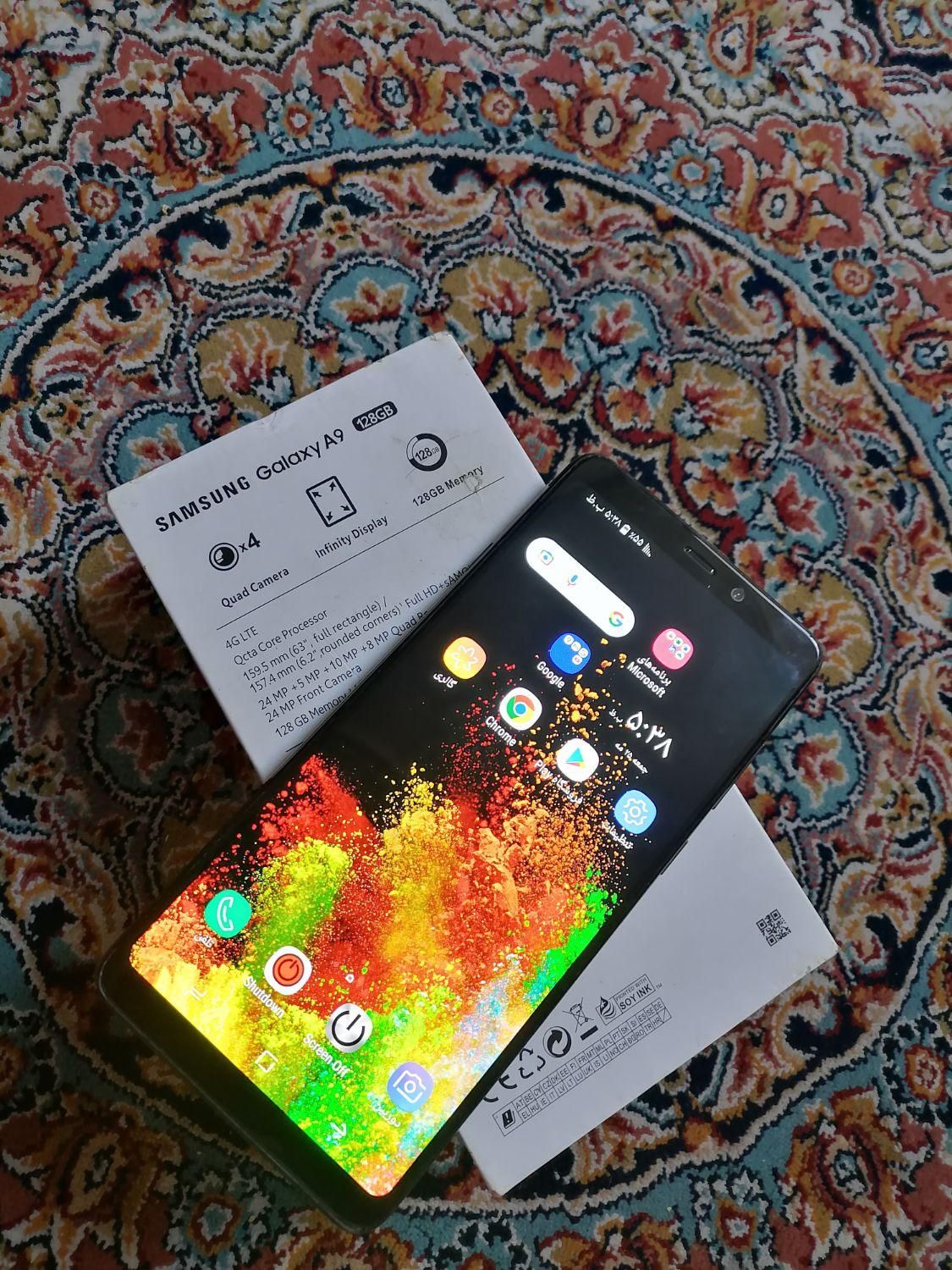 سامسونگ Galaxy A9 (2018) با حافظهٔ ۱۲۸ گیگابایت|موبایل|تهران, آذری|دیوار