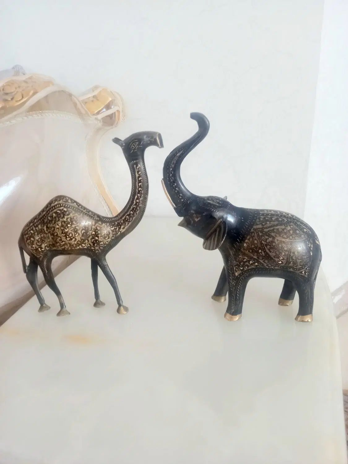مجسمه برنجی|مجسمه، تندیس، ماکت|مشهد, حجاب (شهرک غرب)|دیوار