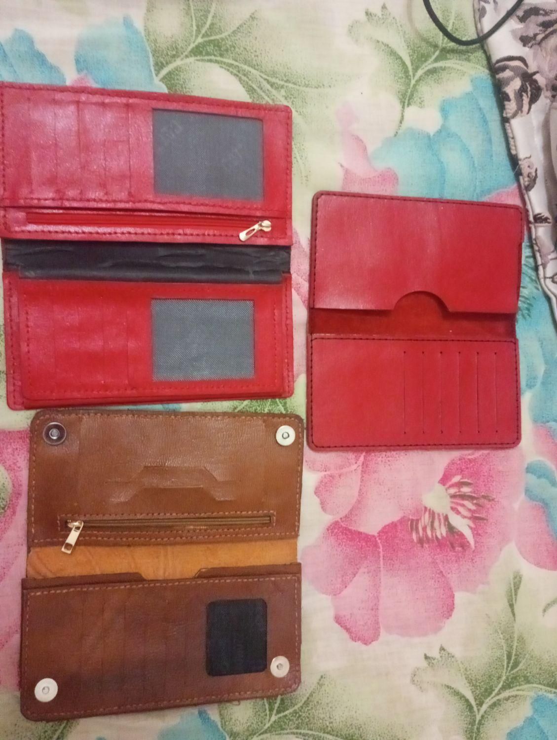 کیف پول وجاکارتی چرم گاو|کیف، کفش، کمربند|زنجان, |دیوار