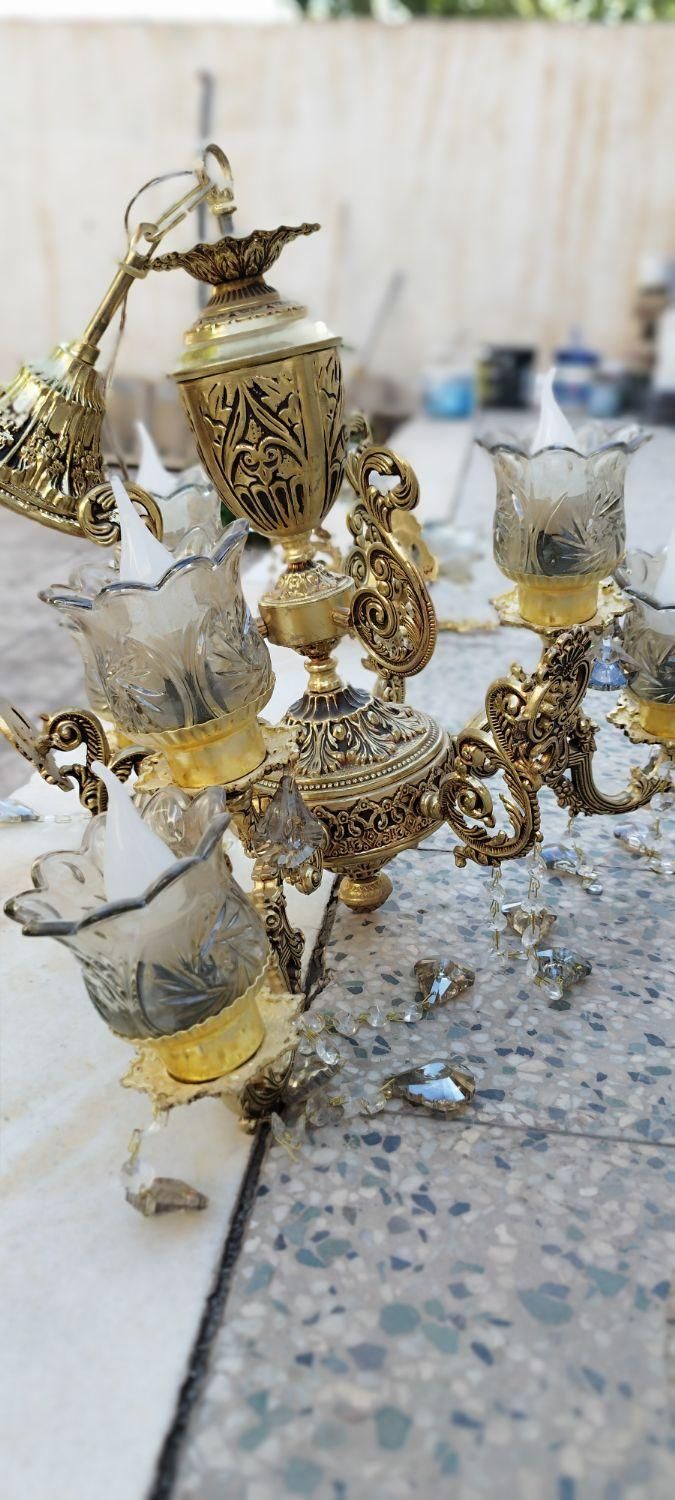 لوستر و دیوارکوب|لوستر و چراغ آویز|سیرجان, |دیوار