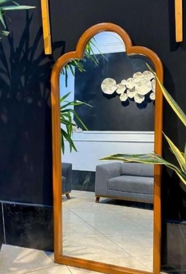 فروش عمده آینه چوبی طرح و اندازه مختلف|آینه|اصفهان, رهنان|دیوار