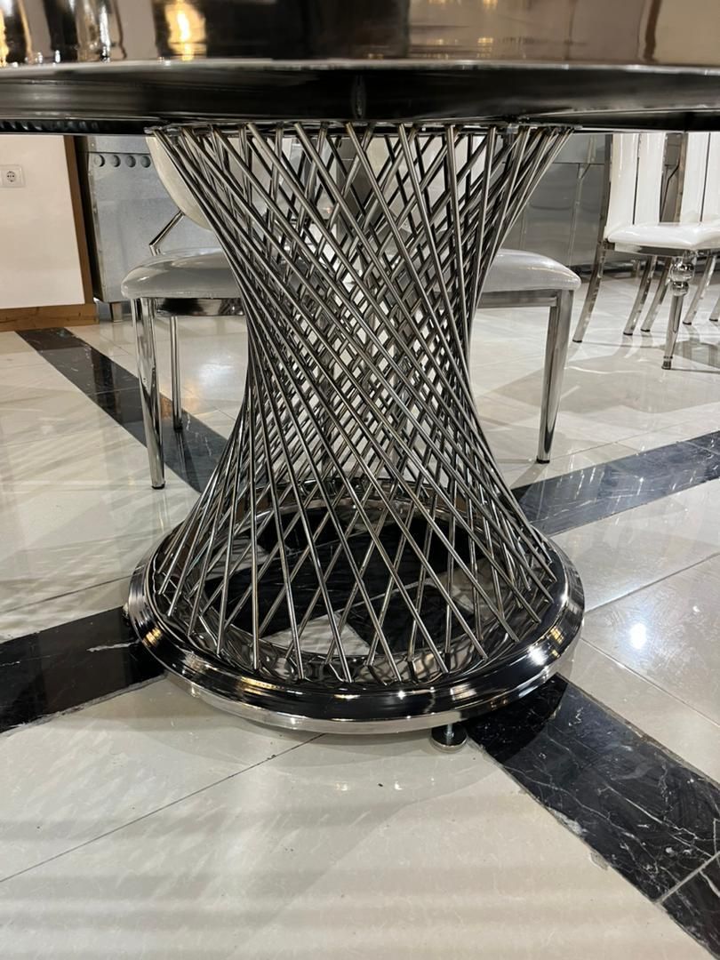 میز گرد فلزی تالاری/رستورانی مدل صلاله|عمده‌فروشی|مشهد, جنت|دیوار