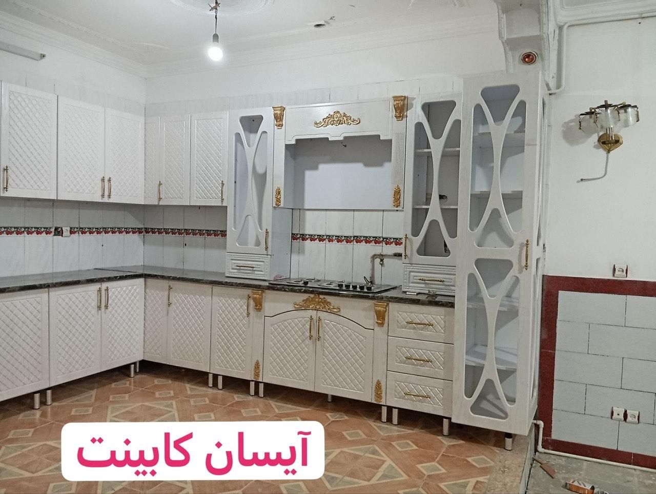 کابینت سلطنتی آماده نصب آیسان ***|مصالح و تجهیزات ساختمان|اراک, |دیوار