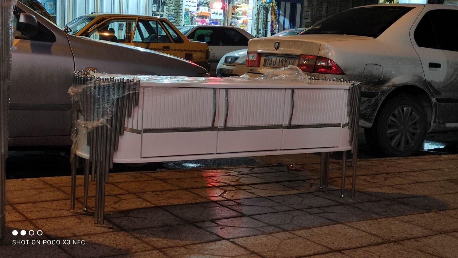 میزتلویزیون و کنسول ست چوب فلز کد۶۷|بوفه، ویترین، کنسول|همدان, |دیوار