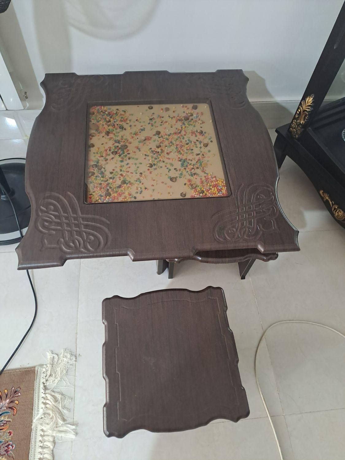 مبل و عسلی (جلومبلی)|مبلمان خانگی و میز عسلی|رشت, آب آسیاب|دیوار
