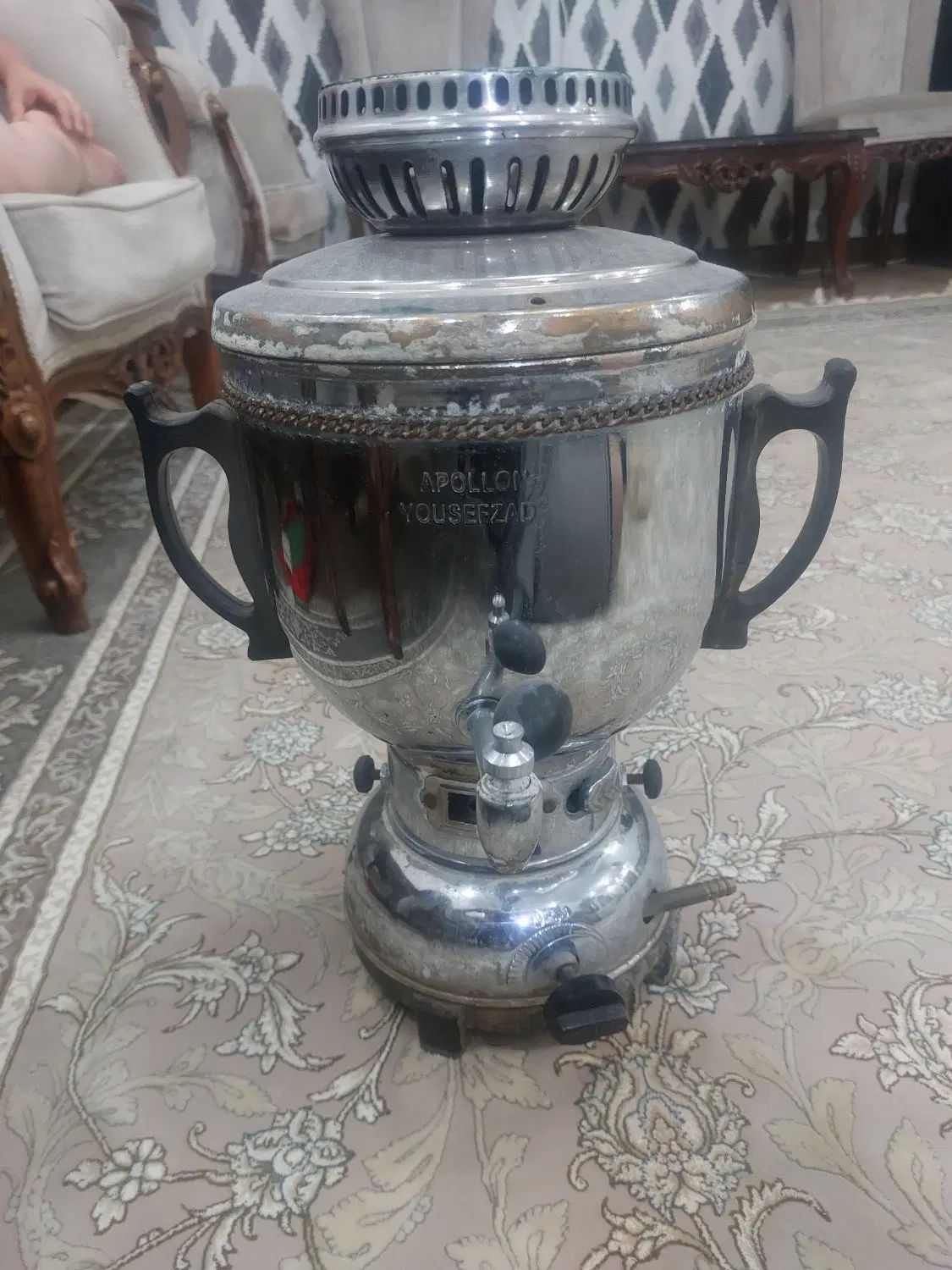 سماور برنجی|سماور، چای‌ساز، قهوه‌ساز|تهران, فلاح|دیوار