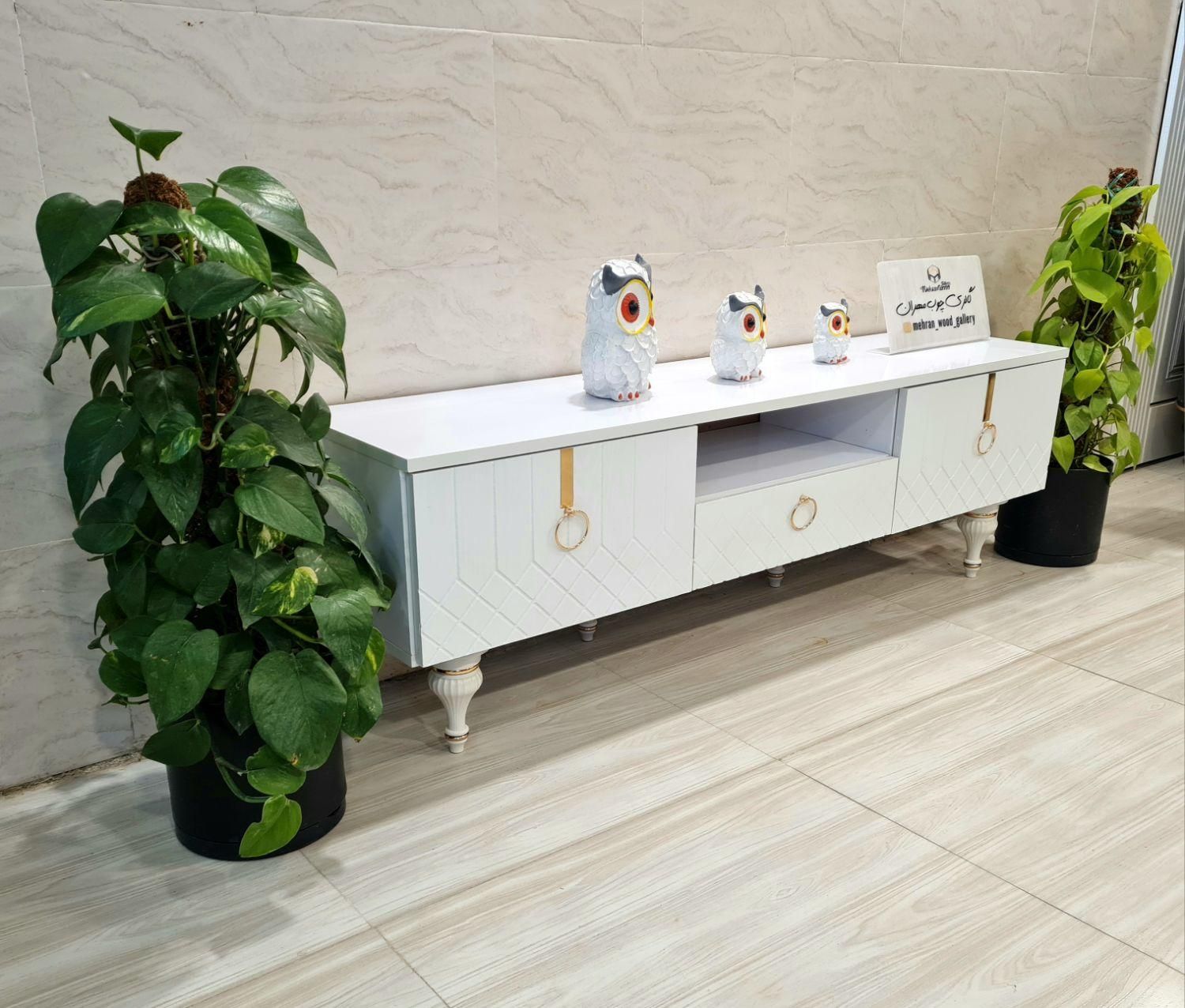 میز تلویزیون مدل رومی قهوه ای گرونتر|میز تلویزیون|مشهد, خواجه ربیع|دیوار