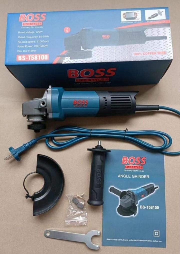 مینی فرز دسته کوتاه boss صنعتی|ابزارآلات|بندرعباس, |دیوار