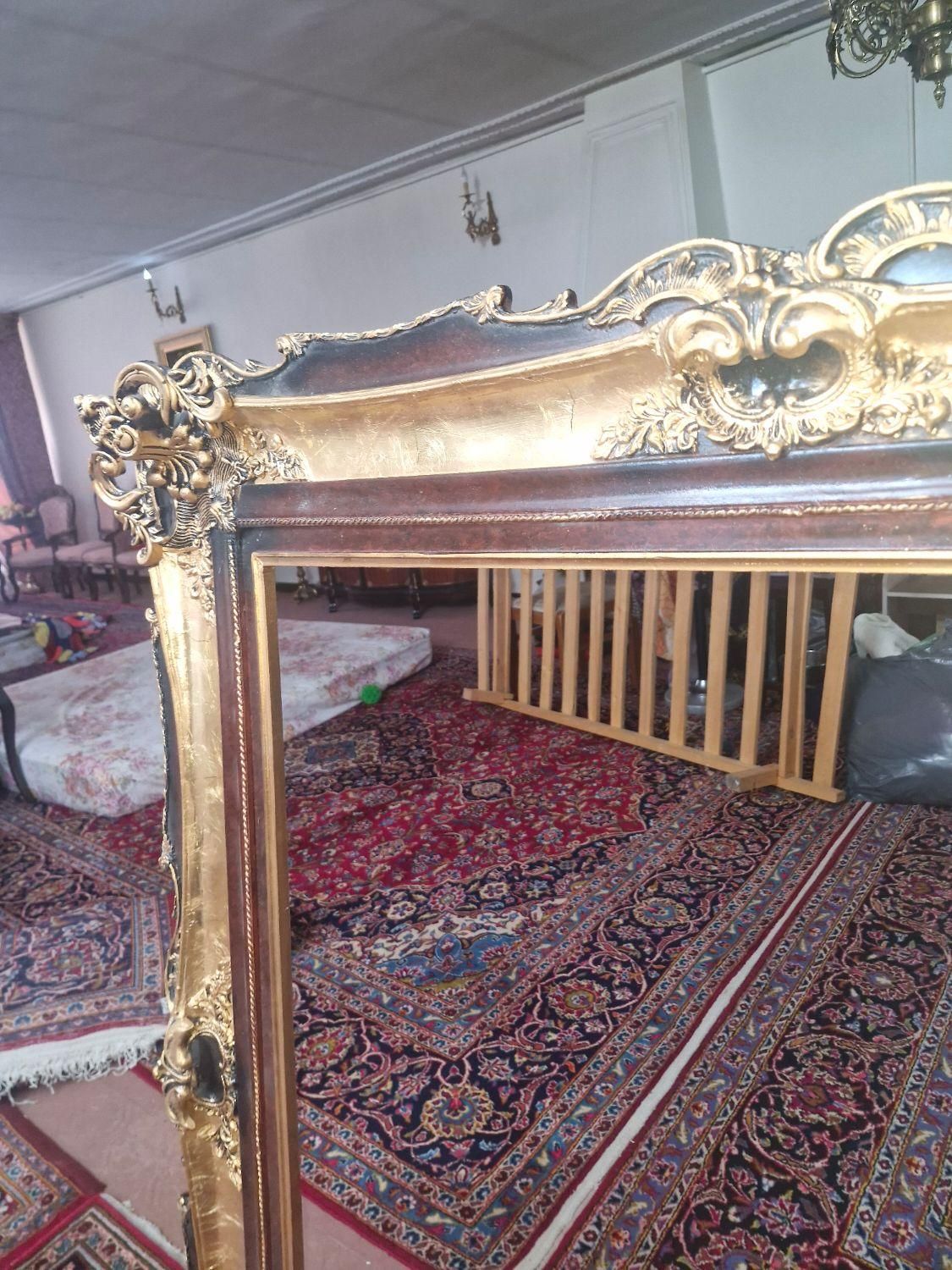 قاب چوب طلایی کارشده|تابلو، نقاشی، عکس|کرج, اتحاد|دیوار