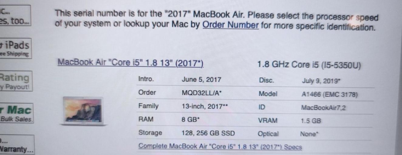 MacBook Air مدل 2017-2019|رایانه همراه|تهران, فرمانیه|دیوار