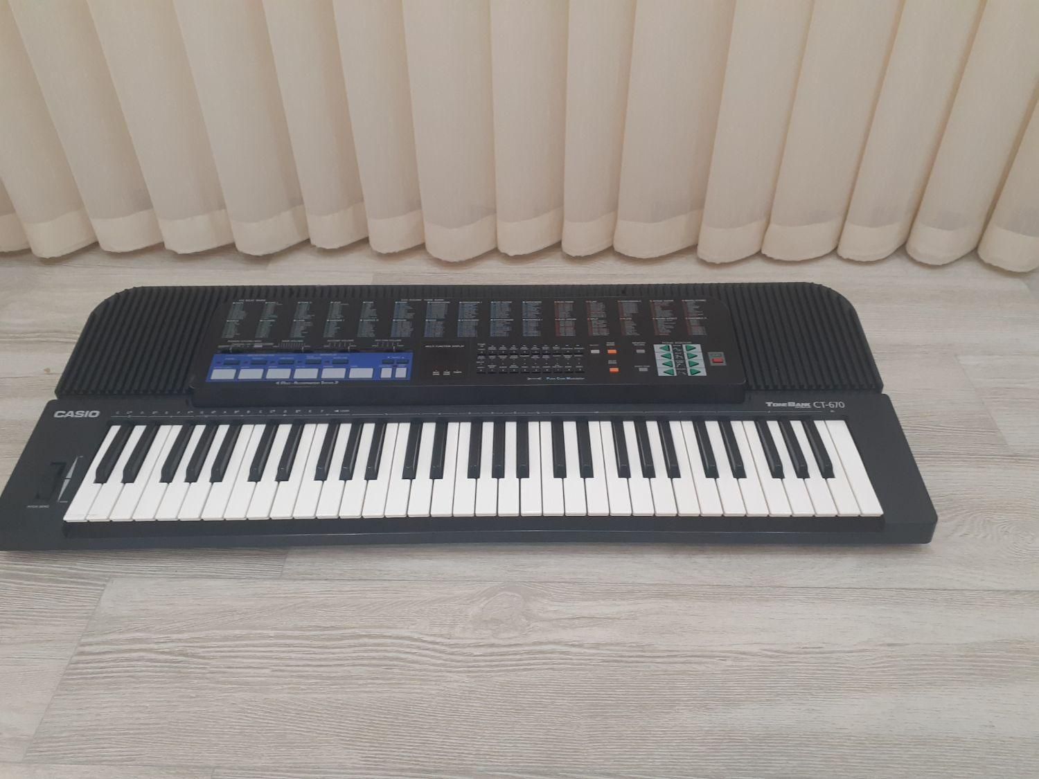 ارگ کاسیو ۶۷۰|پیانو، کیبورد، آکاردئون|آق قلا, |دیوار