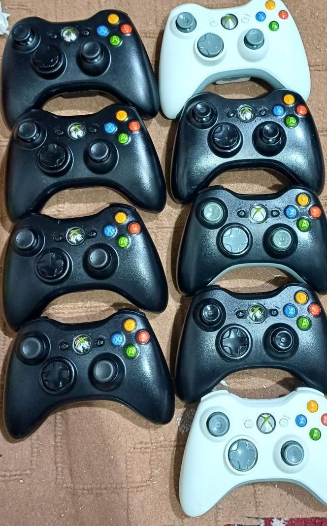دسته ایکس با‌کس۳۶۰ اصلی xbox360+ کینکت|کنسول، بازی ویدئویی و آنلاین|قم, شاه سید علی|دیوار