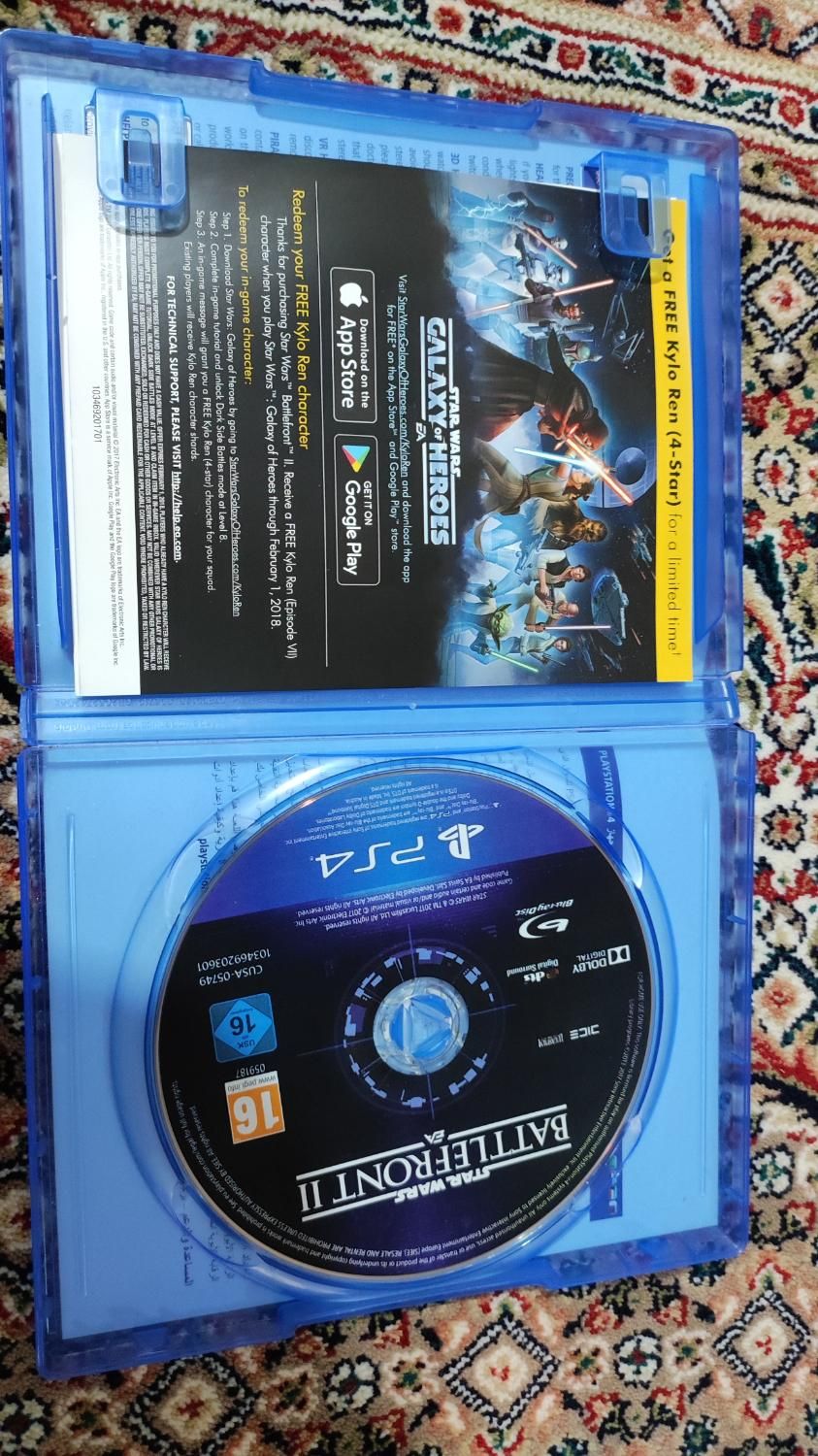 دیسک بازی ps4 star war battlefront در حد نو|کنسول، بازی ویدئویی و آنلاین|تبریز, |دیوار