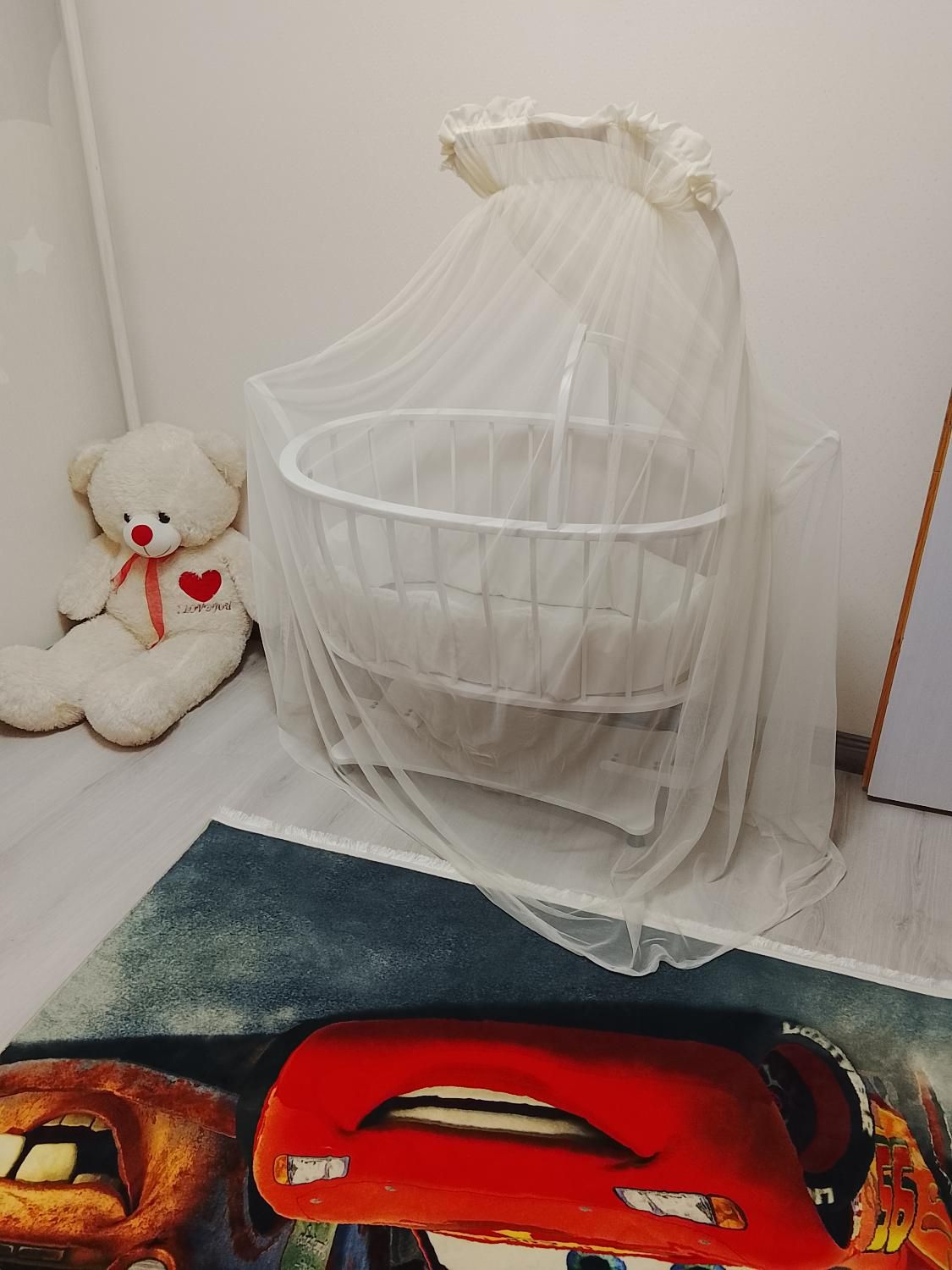 تخت نوزاد کنار مادر نونو|تخت و صندلی بچه|تبریز, |دیوار