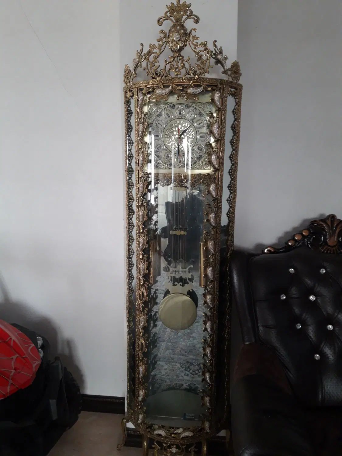بوفه وساعت برنز|صنایع دستی و سایر لوازم تزئینی|تهران, جنت‌آباد شمالی|دیوار