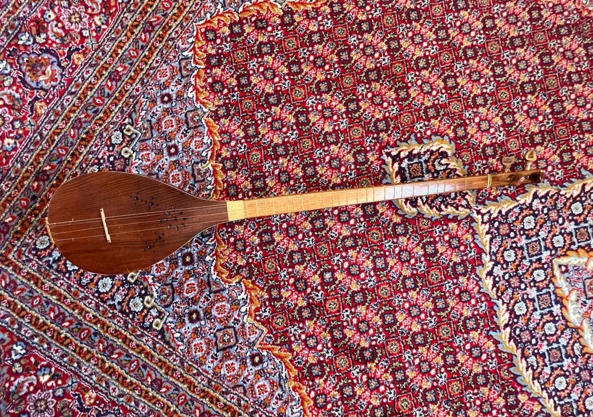 سه تار استاد اشکاندوست به همراه کیف و مضراب|سازهای سنتی|اردبیل, |دیوار