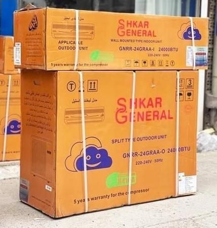 کولر۲۴ و ۳۰ هزار جنرال شکار موتور t3 لبخندی اقساطی|کولر گازی و فن‌کوئل|کرمانشاه, |دیوار