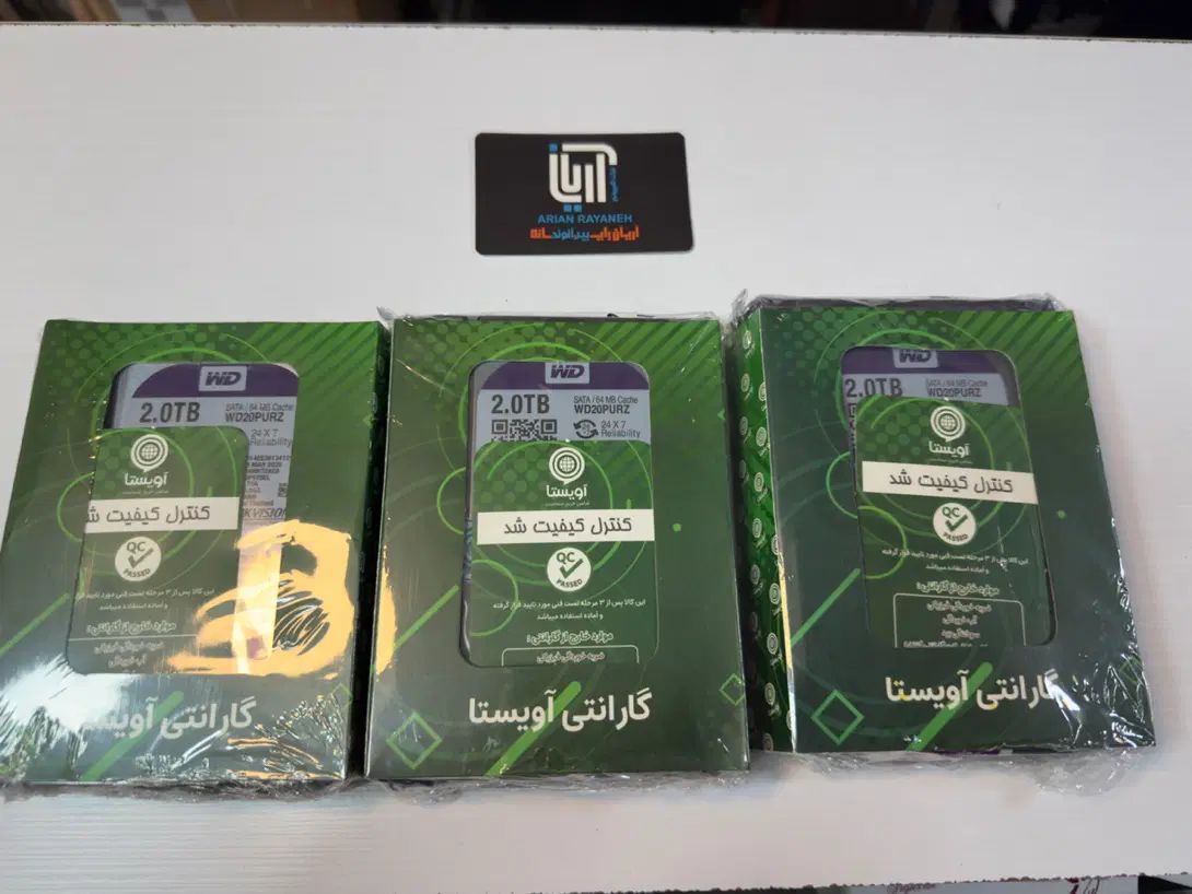 هارد ۲ ترابایت وسترن دیجیتال بنفش آکبندهارد دوربین|قطعات و لوازم جانبی رایانه|خرم‌آباد, |دیوار