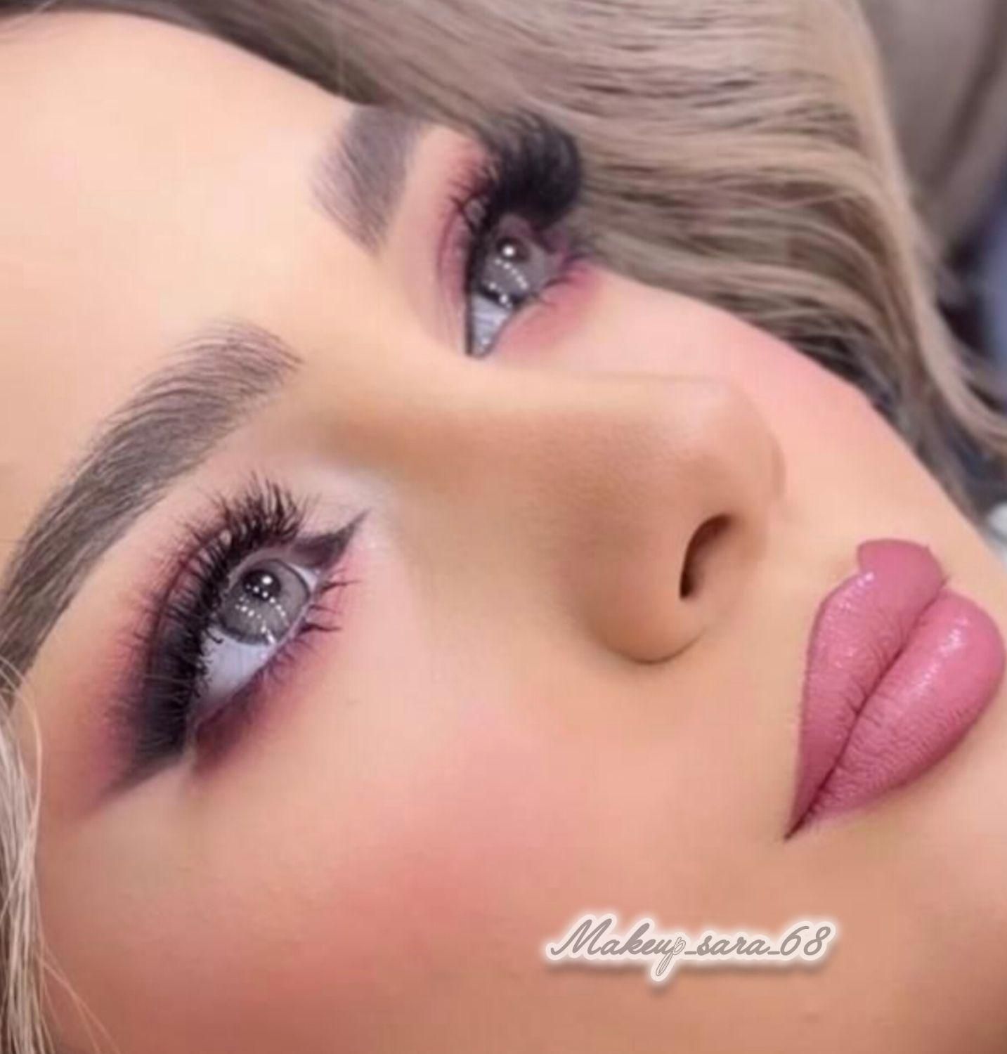 میکاپ و شینیون تخصصی خیابان برق|خدمات آرایشگری و زیبایی|کرمانشاه, |دیوار
