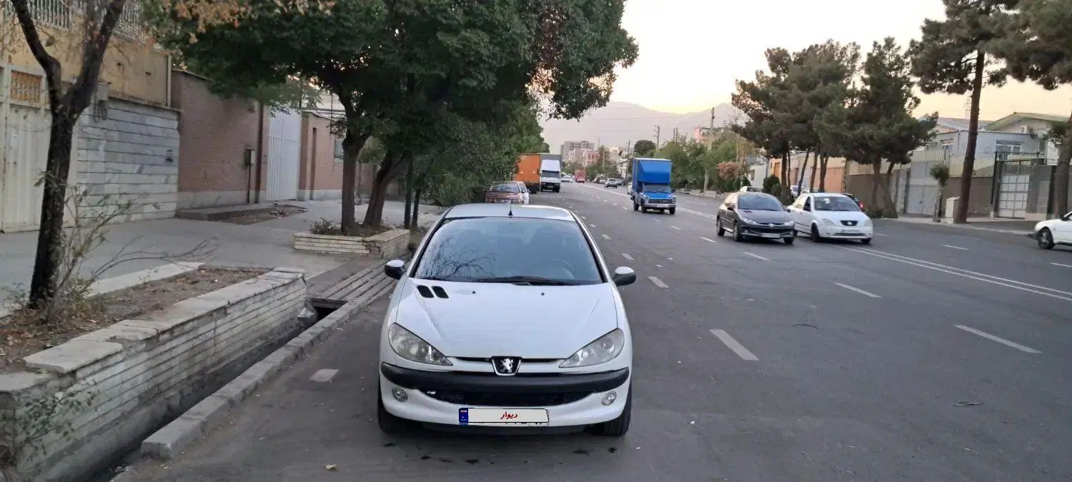 پژو 206 تیپ 3|خودرو سواری و وانت|تهران, تهرانپارس غربی|دیوار