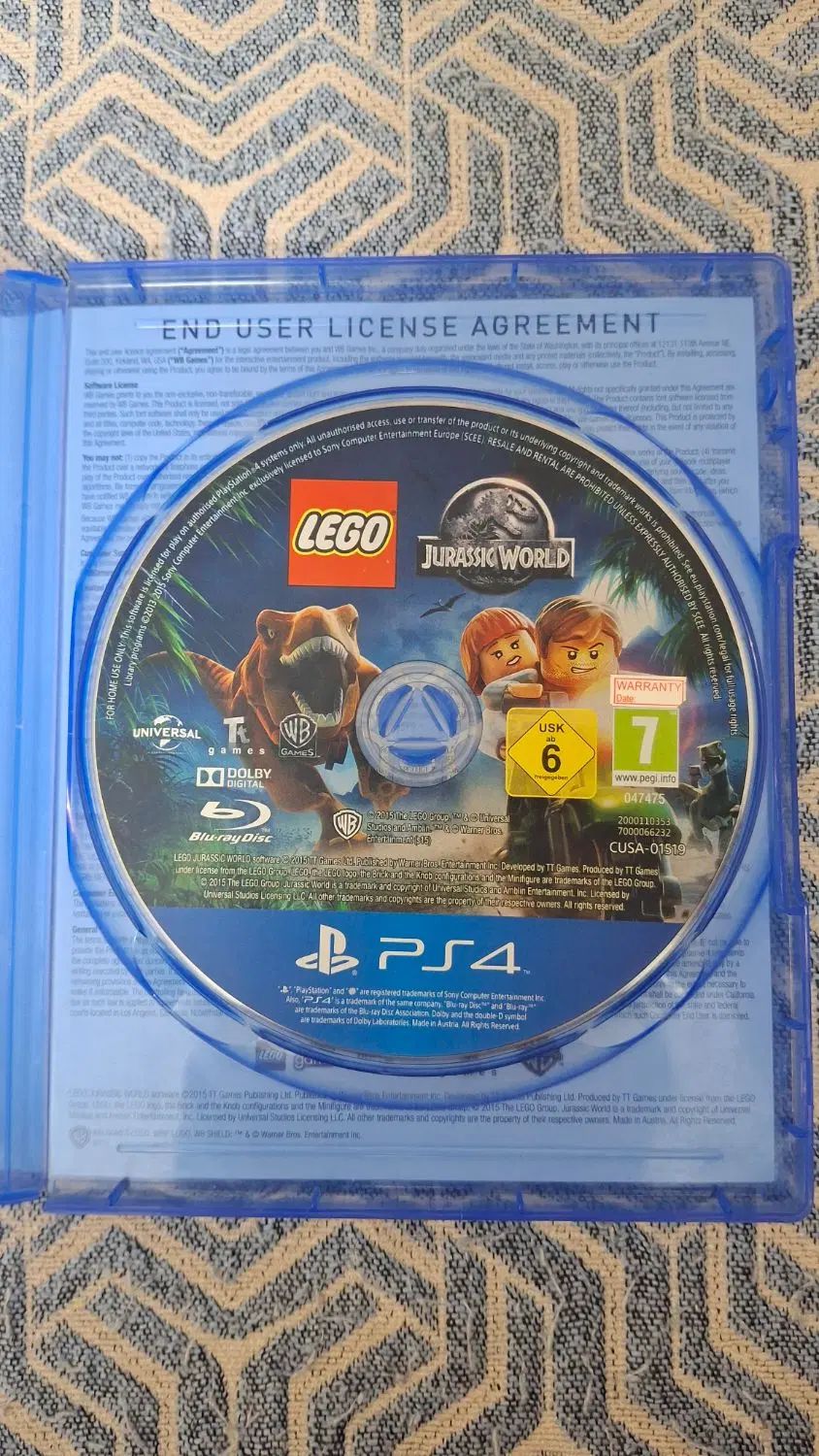 بازی لگو ژوراسیک ps4|کنسول، بازی ویدئویی و آنلاین|تهران, هاشم‌آباد|دیوار