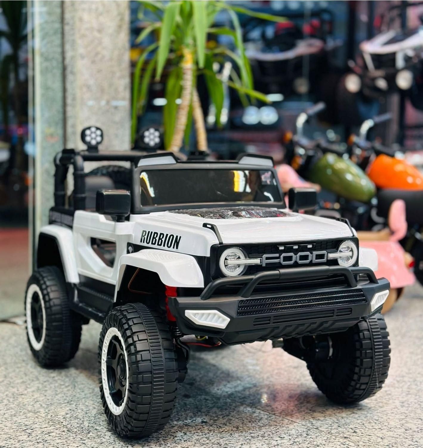 ماشین شارژی جیپ روبیکن سفارش امارات|اسباب‌بازی بچه|کرمانشاه, |دیوار