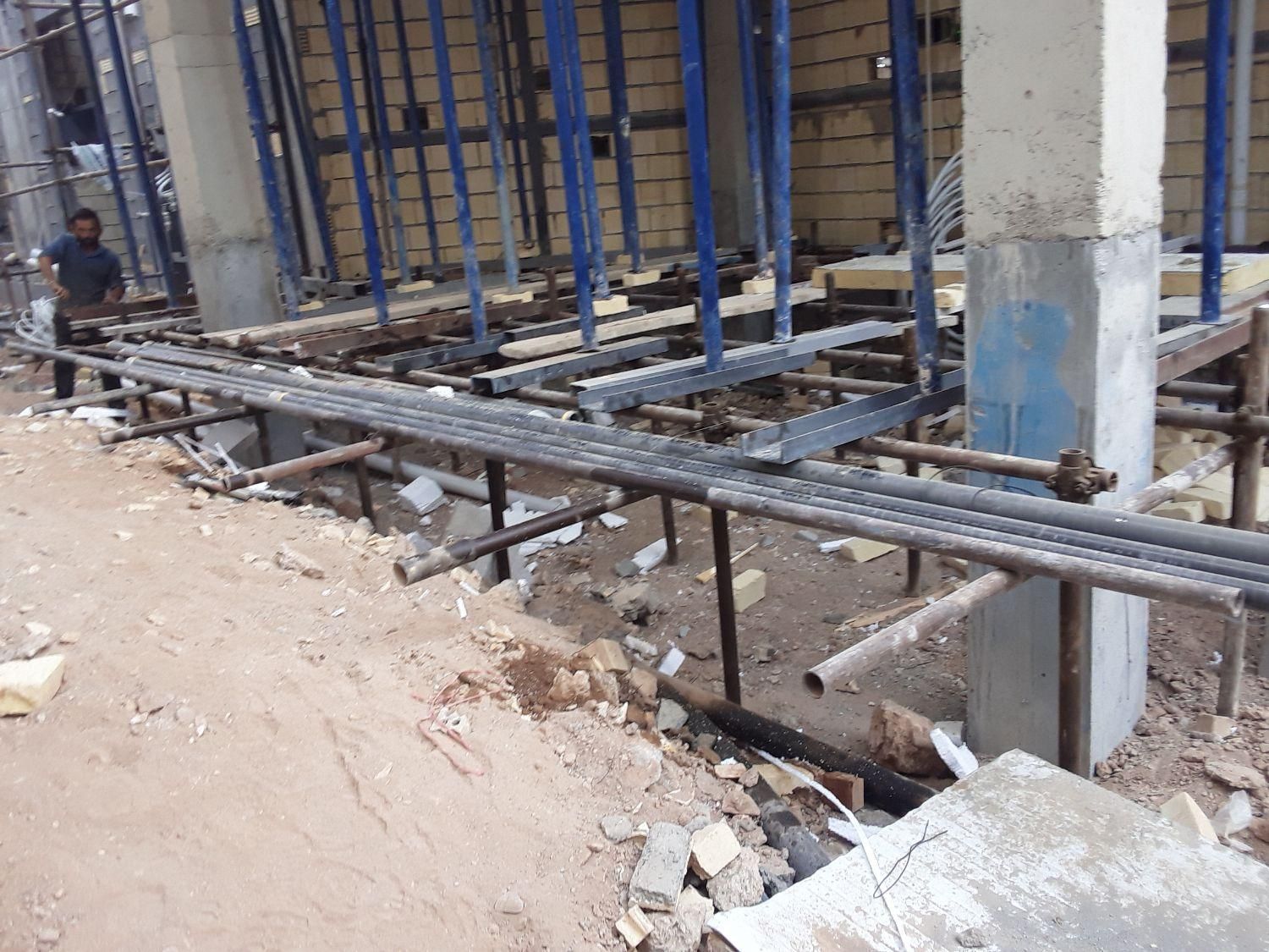 نصب داربست فلزی ودستمزدی|خدمات پیشه و مهارت|شهرکرد, |دیوار