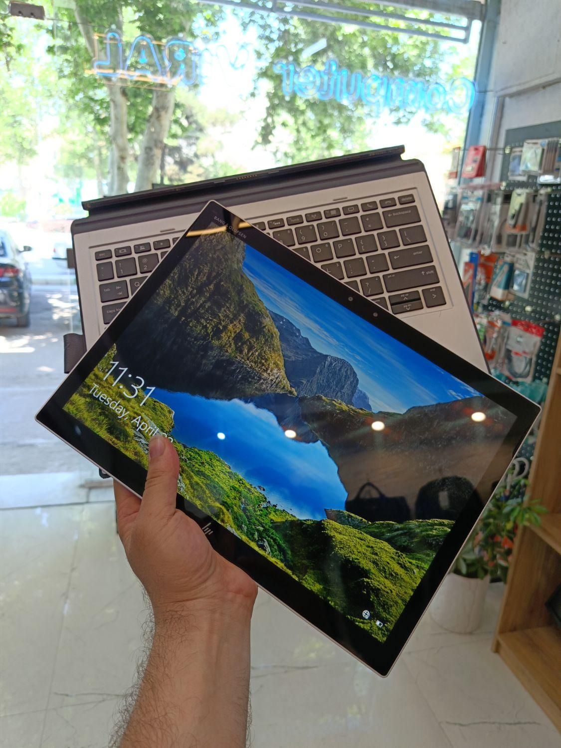 HP Elite X2 G3 پردازنده i5 نسل8 رم8 هاردssd 256|رایانه همراه|مشهد, گوهرشاد|دیوار