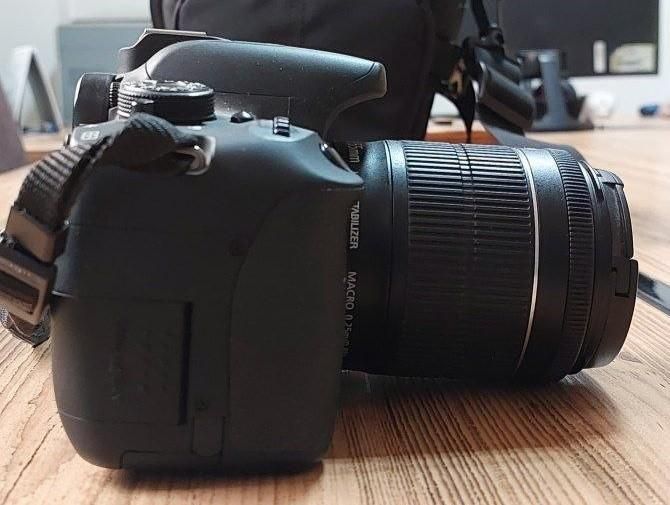 دوربین 700D Canon به همراه لنز 55-250 بعلاوه کیف|دوربین عکاسی و فیلم‌برداری|تهران, جردن|دیوار