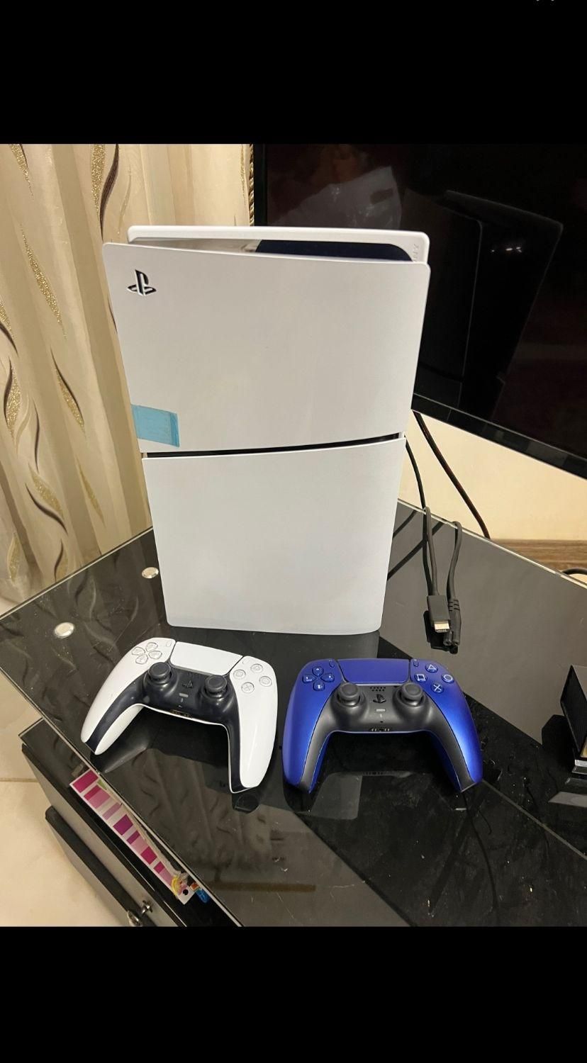 ps5 slim 1tra پی اس فایو اسلیم دیجیتال دو دسته|کنسول، بازی ویدئویی و آنلاین|اصفهان, برازنده|دیوار