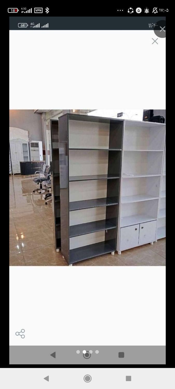 قفسه شلف قفسه فلزی قفسه فروشگاهی کتابخانه درختی|کتابخانه، شلف، قفسههای دیواری|بوشهر, |دیوار