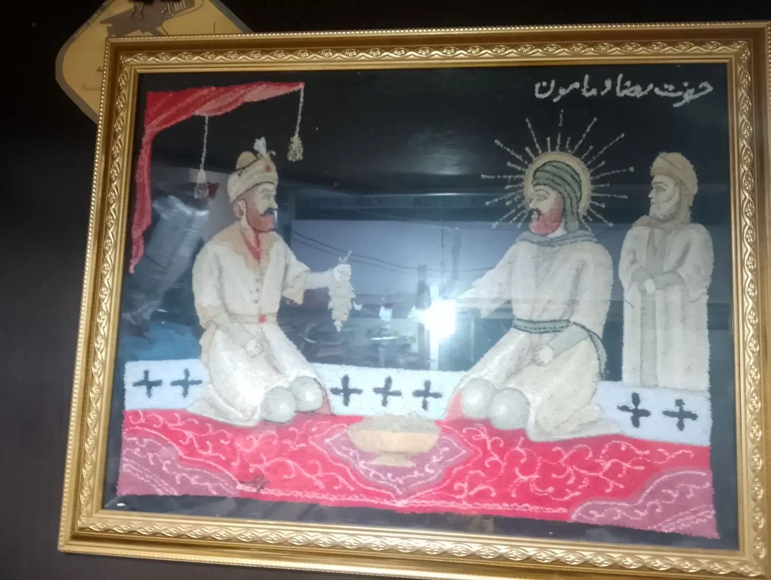 تابلو دست بافت|تابلو فرش|تهران, خواجه نصیر طوسی|دیوار