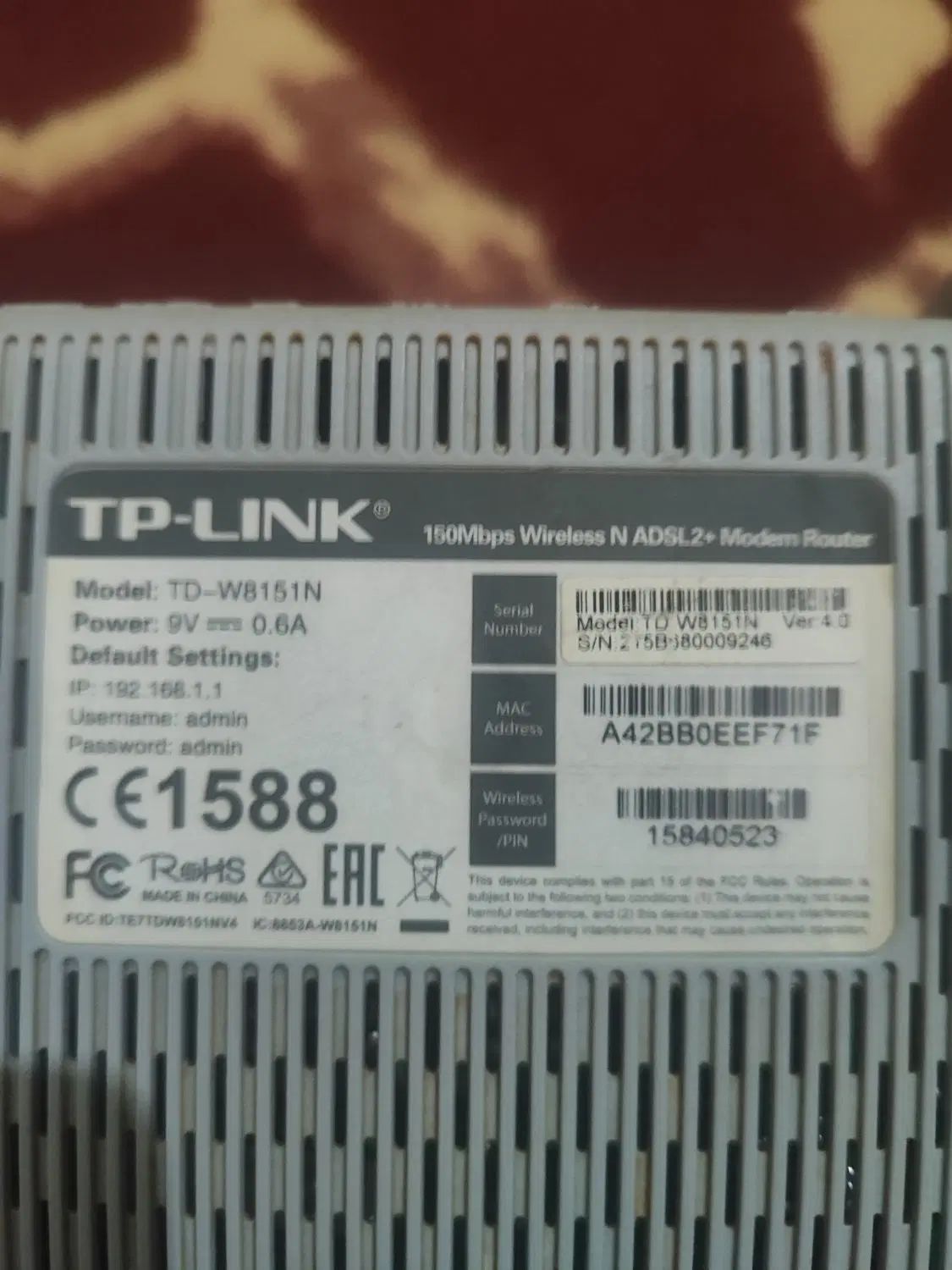 مودم TP-LINK|مودم و تجهیزات شبکه|مشهد, طرق|دیوار