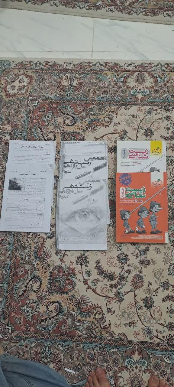 کتابهای کنکور تجربی رتبه ۳۵۰۰|کتاب و مجله آموزشی|تهران, آذری|دیوار