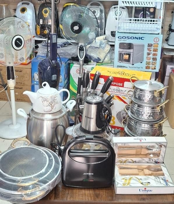 پک جهیزیه اقتصادی|قوری، کتری، قهوه‌ساز دستی|رشت, یخسازی|دیوار