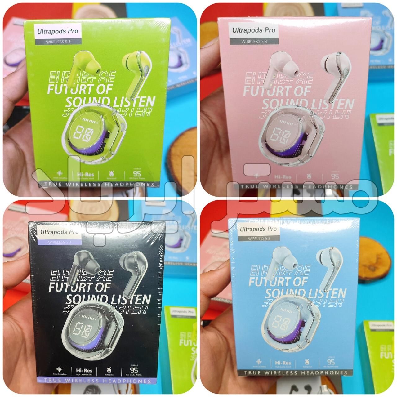 هندزفری بلوتوثی مدل Ultra pods pro ایرپاد شیشه ای|لوازم جانبی موبایل و تبلت|قم, میرزائیه|دیوار