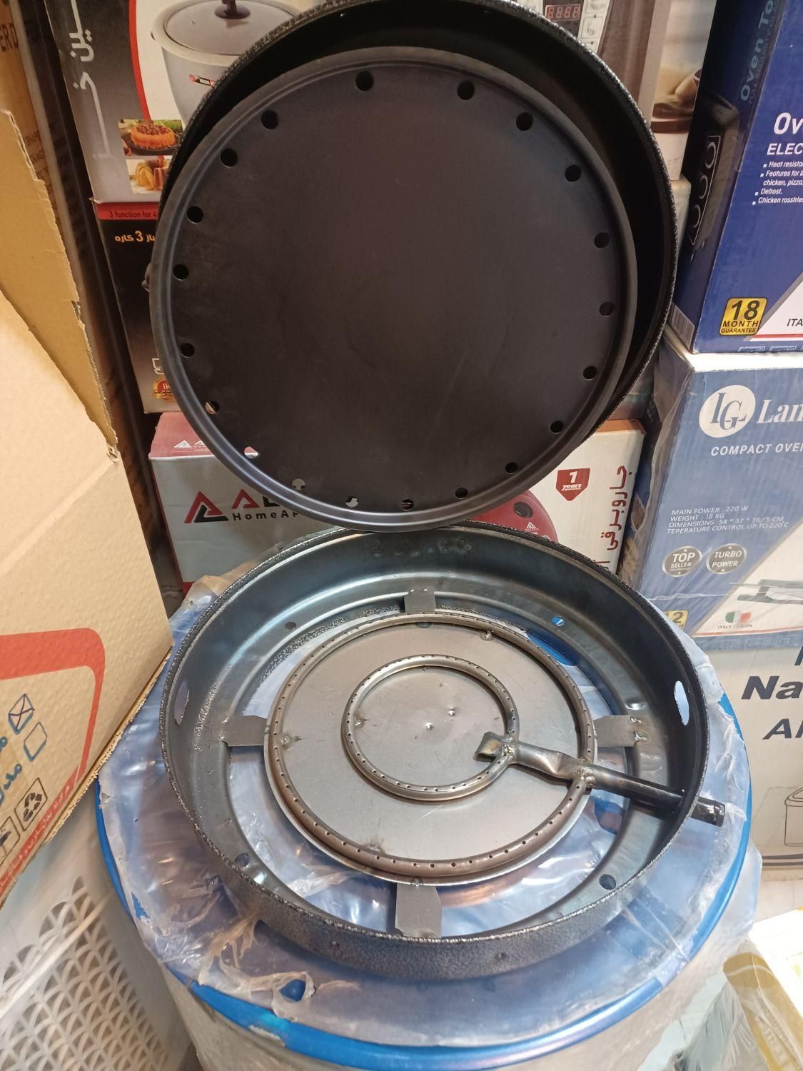 تنور گازی(تووه نان پزی)فر گازی وتنور برقی نو آکبند|اجاق گاز و لوازم برقی پخت‌وپز|اصفهان, فرح آباد|دیوار