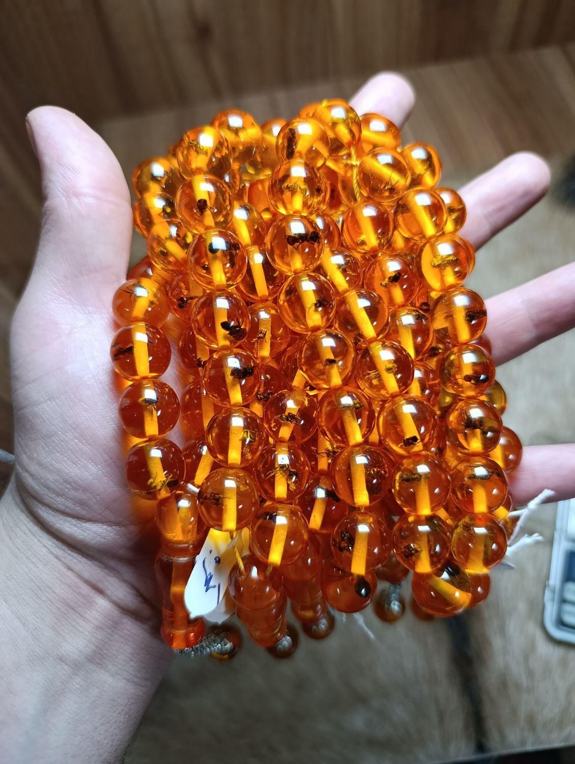 کهربا پودری ۱۷تایی درشت جزعیات دار|بدلیجات|ارومیه, |دیوار