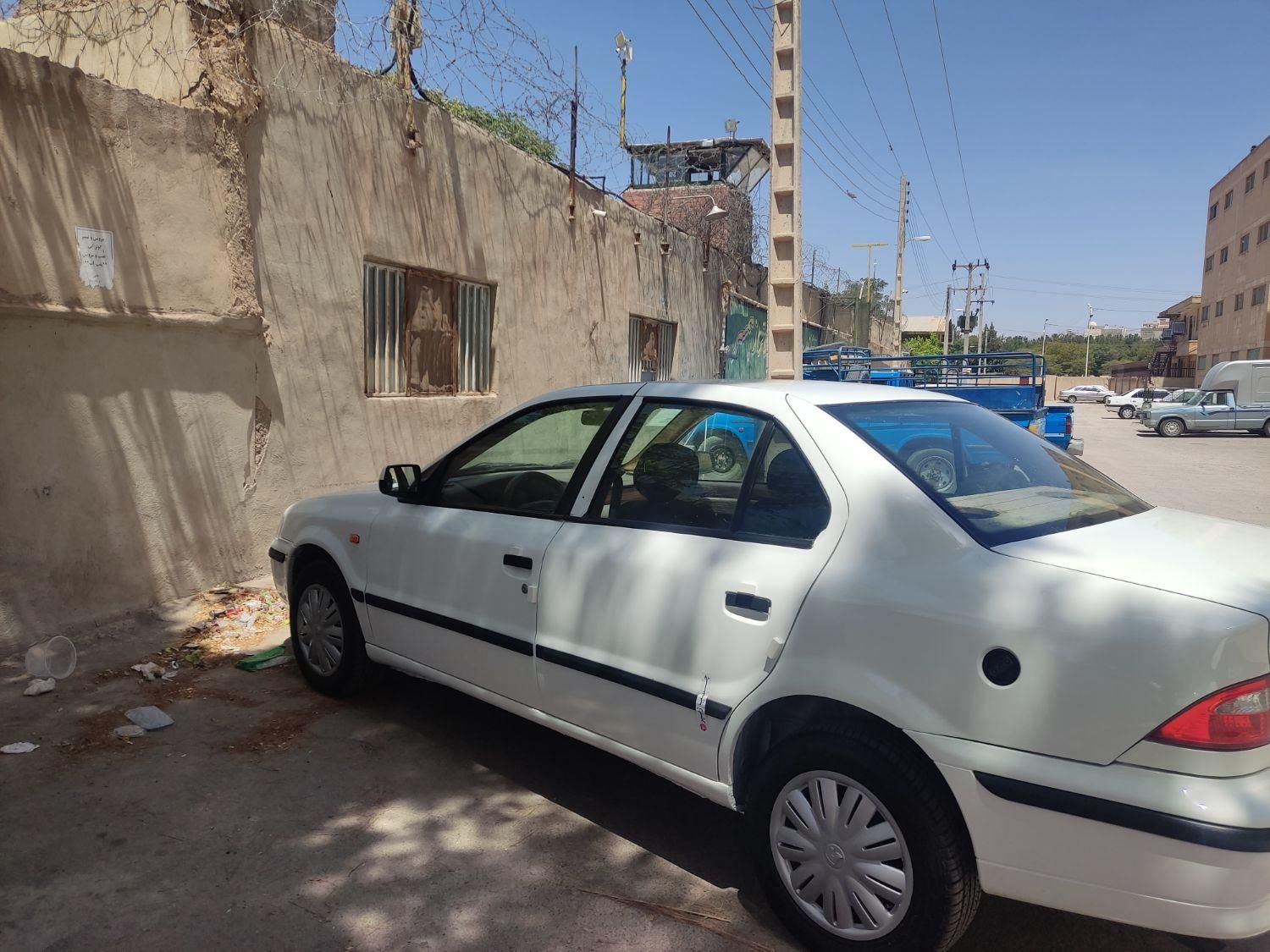 سمند lx ef7 دوگانه سوز کارخانه مدل 96 سفید روغنی|خودرو سواری و وانت|کرمان, |دیوار