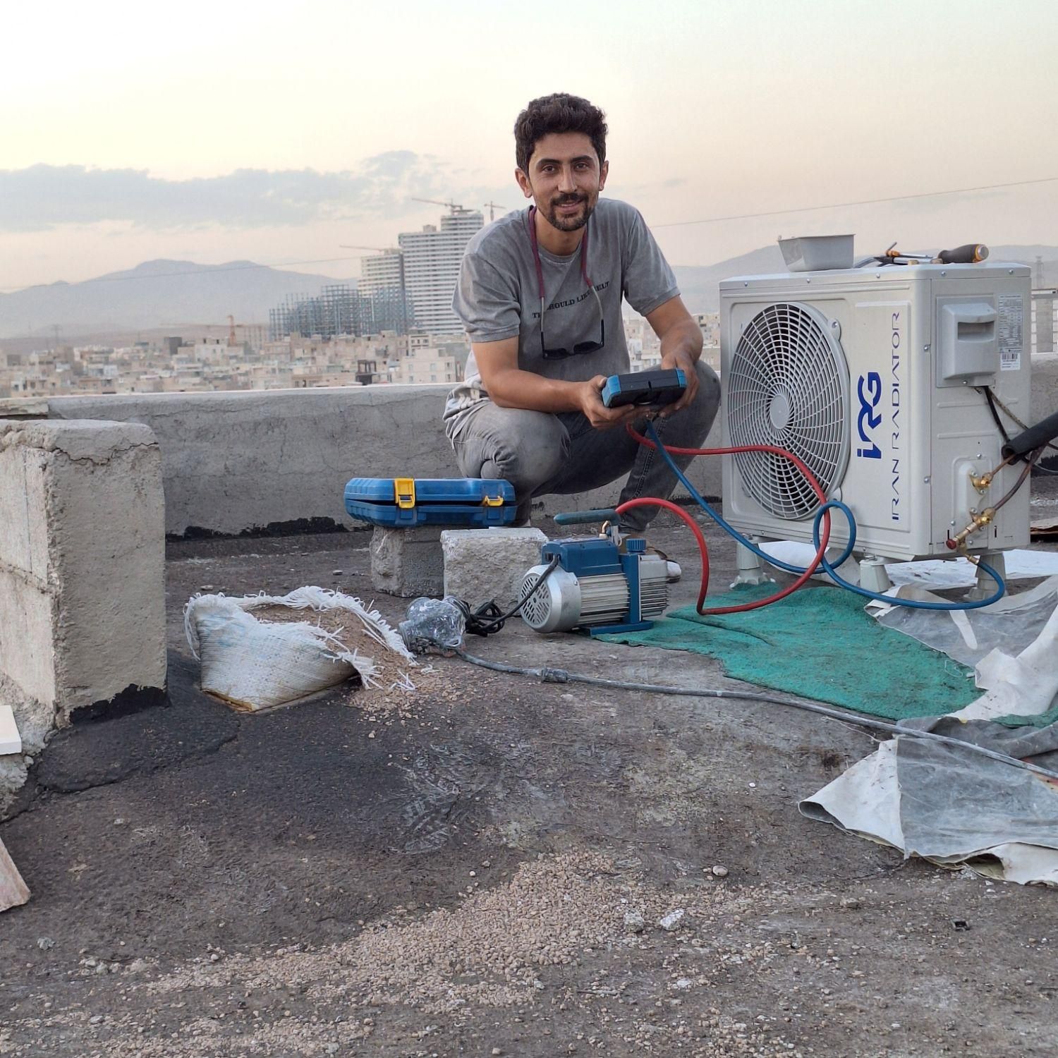 میخای کولرگازی رو سرویس و تعمیر کنی یا نصب کنی|خدمات پیشه و مهارت|محمدیه-قزوین, |دیوار