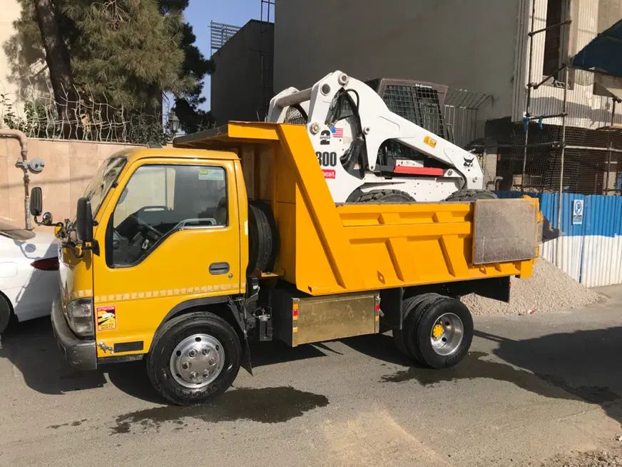 حمل نخاله خاکبرداری مصالح  اجاره بابکت s300|خدمات حمل و نقل|تهران, استاد معین|دیوار