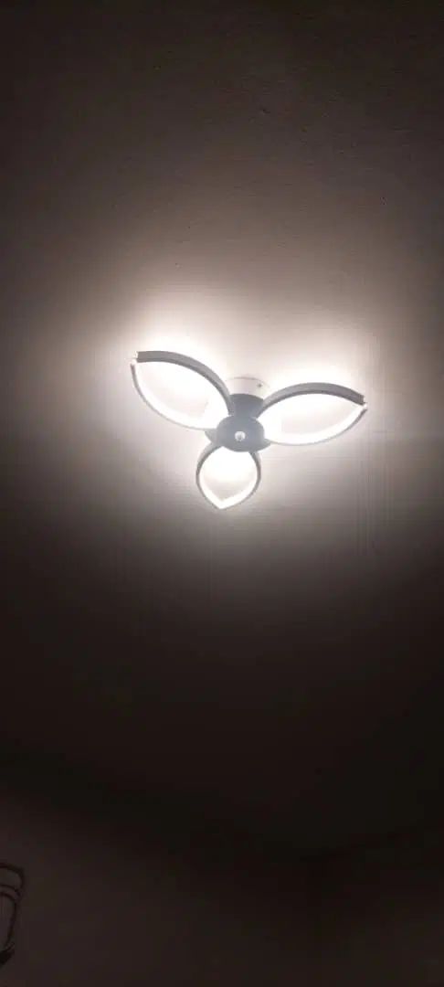 لوستر سقفی مدرن LED سه شاخه ۱۸ وات نور طبیعی|لوستر و چراغ آویز|تهران, مجیدیه|دیوار